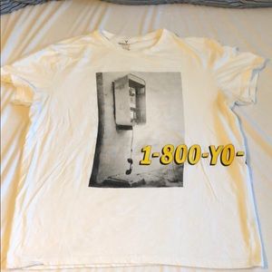 White XXL American Eagle T-shirt